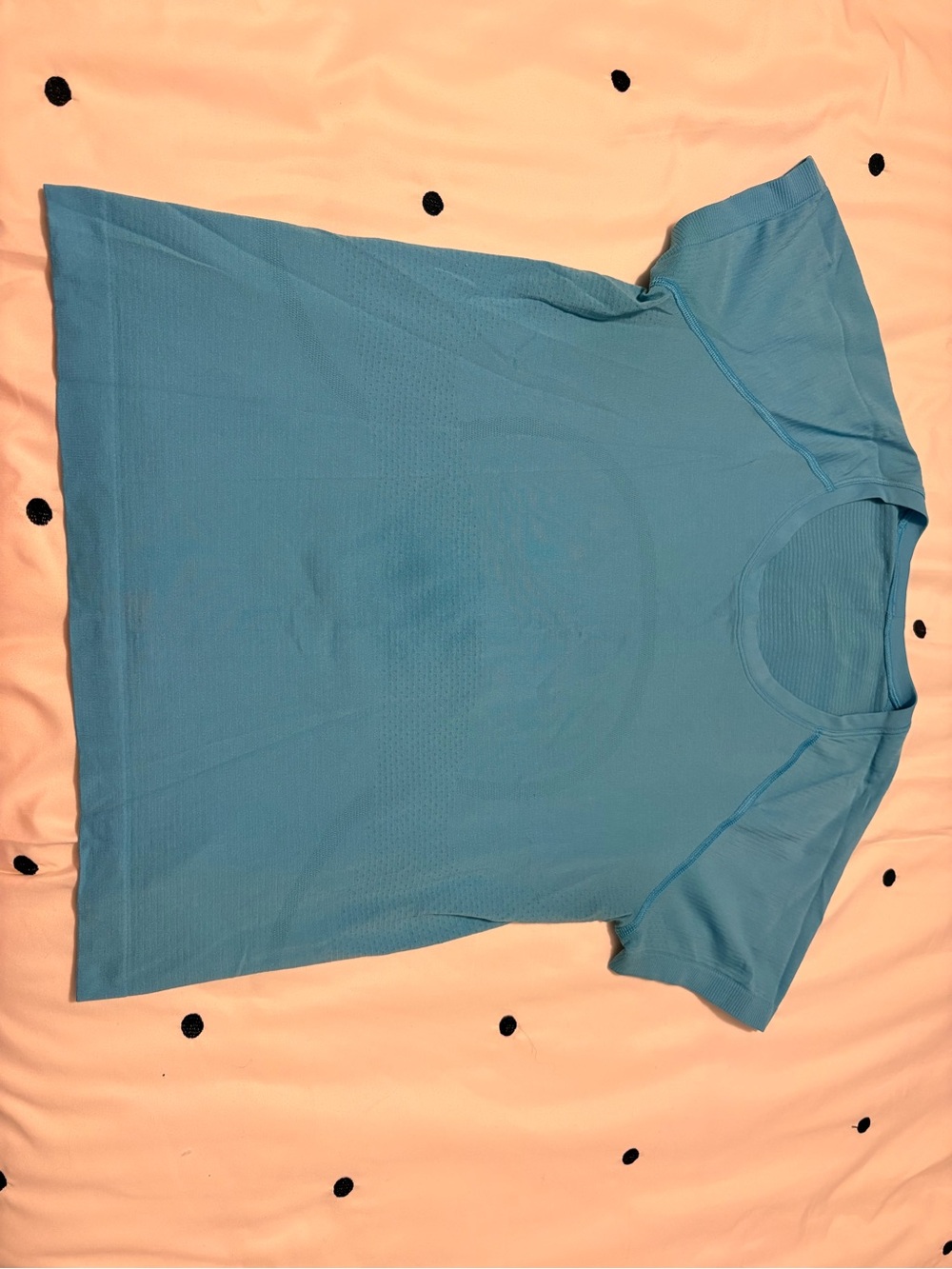 lululemon athletica Blue Short Sleeve Tee